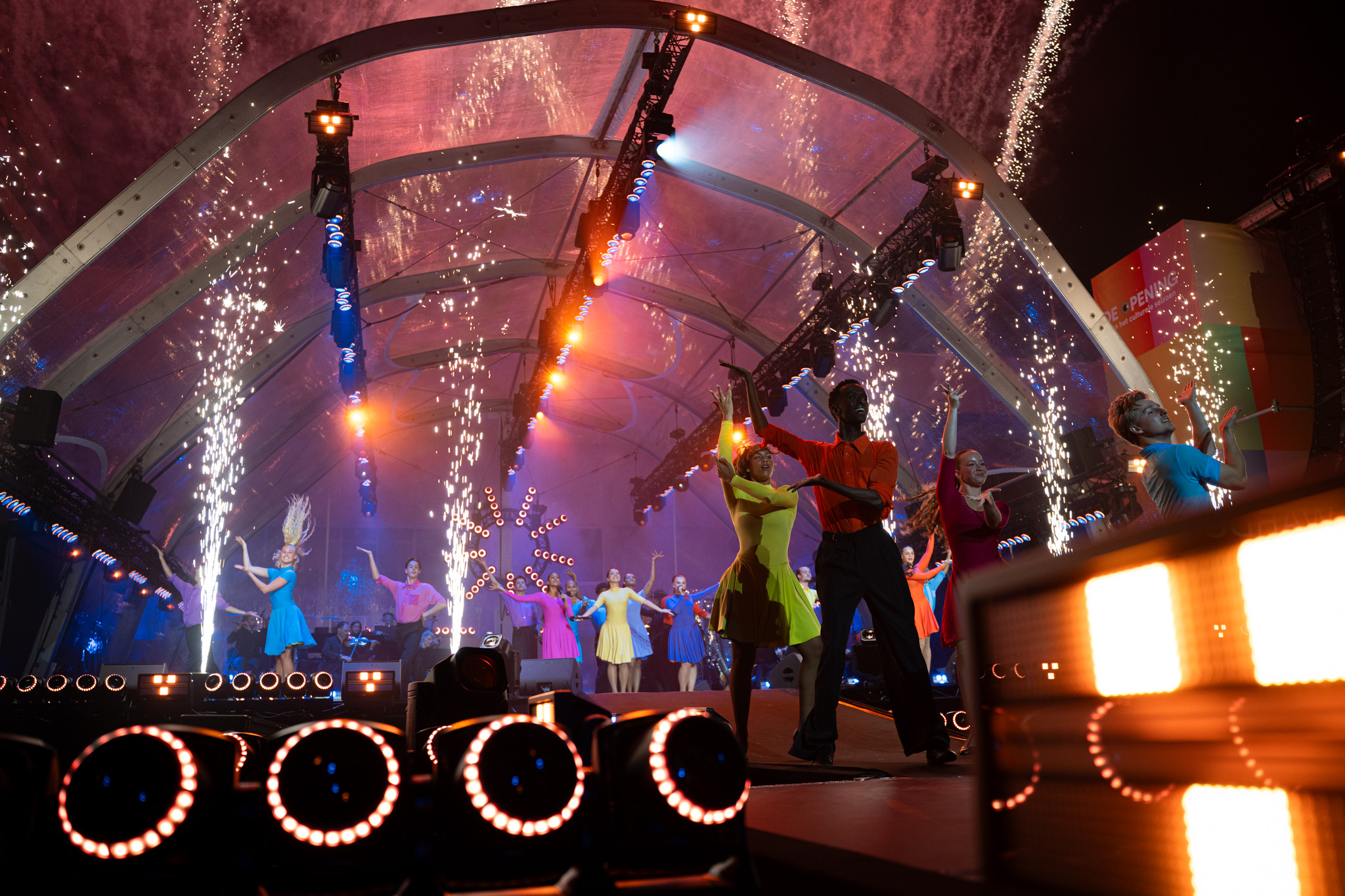 Disney in Concert met vuurwerk tijdens De Opening in Eindhoven