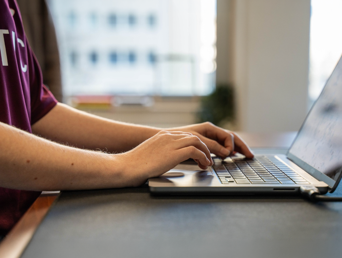 Close-up van editwerk